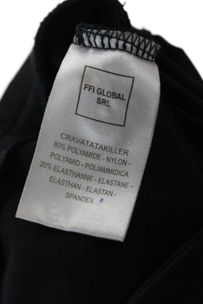 Marthe Francoise Girbaud Unisex Black Cropped Cargo Pants Size 27