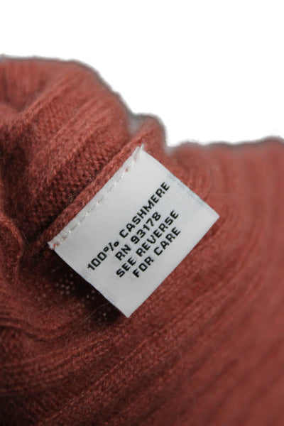 The Cashmere Project Womens Brown Striped Cashmere Square Neck Camisole Size XS