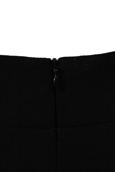 Akris Womens Straight Pencil Midi Skirt Black Size 10