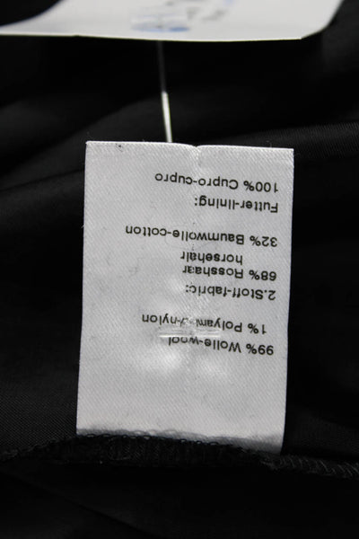 Akris Womens Straight Pencil Midi Skirt Black Size 10