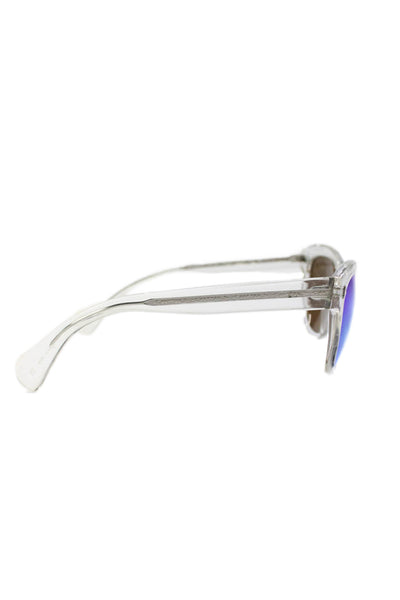 Oliver Peoples Womens Transparent Cat Eye Sunglasses Clear Size 53-18 145mm