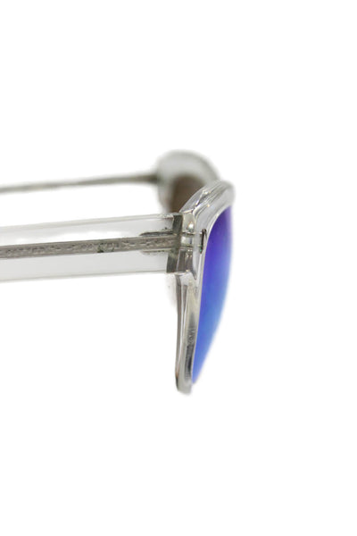 Oliver Peoples Womens Transparent Cat Eye Sunglasses Clear Size 53-18 145mm