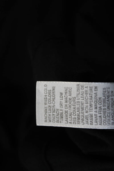 Standard James Perse Mens Black Cotton Short Sleeve T-Shirt Designer Size 5