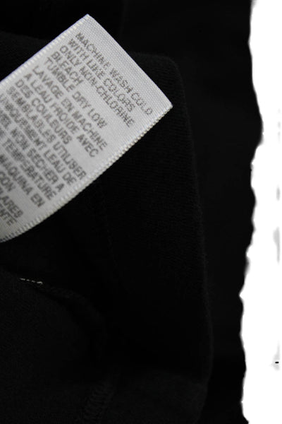 Standard James Perse Mens Black Cotton Crew Neck T Shirt Short Sleeve Size 5