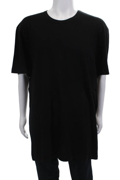 Standard James Perse Mens Tee Black Cotton Crewneck Big & Tall Size 5