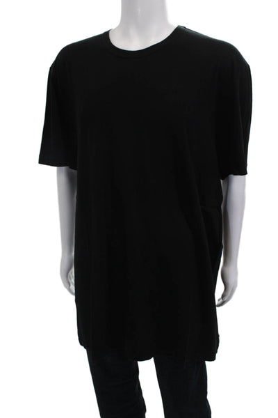 Standard James Perse Mens Tee Black Cotton Crewneck Big & Tall Size 5