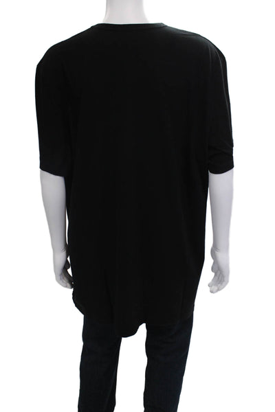 Standard James Perse Mens Tee Black Cotton Crewneck Big & Tall Size 5
