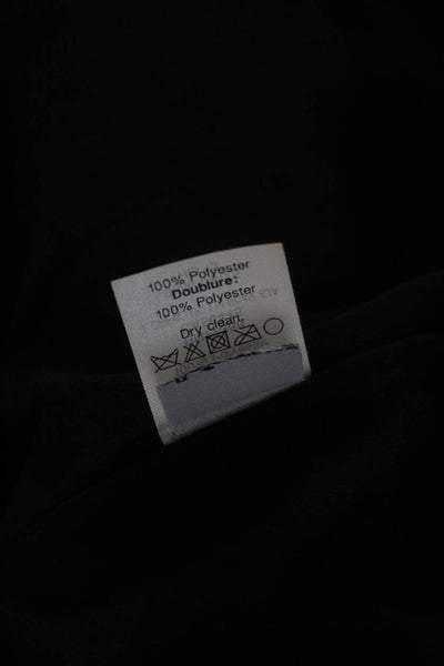 J Crew Women Straight Pencil Skirt Black Petite Size 00