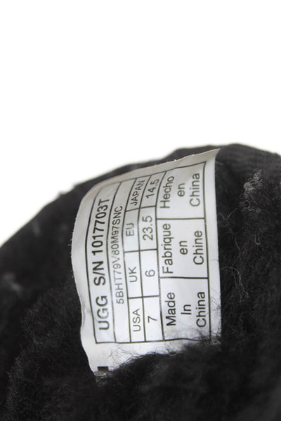 Ugg Toddlers Suede Classic Short II Casual Boots Black Size 7