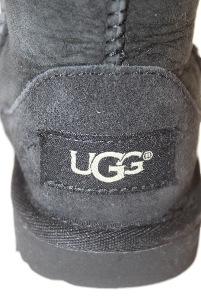 Ugg Toddlers Suede Classic Short II Casual Boots Black Size 7