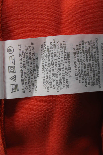 J Crew Unisex Chino Orange Shorts Size 2