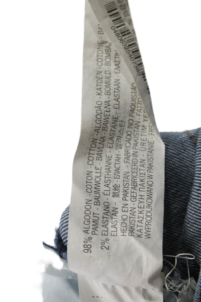Z1975 Zara Basic Womens Skinny Ankle Jeans Dark Blue Size 8