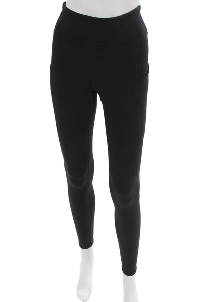 Athleta Womens Petite Ankle Jegging Black Polyester Nylon Spandex Size 2XS