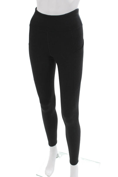Athleta Womens Petite Ankle Jegging Black Polyester Nylon Spandex Size 2XS