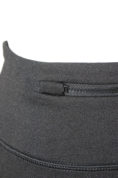 Athleta Womens Petite Ankle Jegging Black Polyester Nylon Spandex Size 2XS