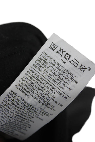 Athleta Womens Petite Ankle Jegging Black Polyester Nylon Spandex Size 2XS