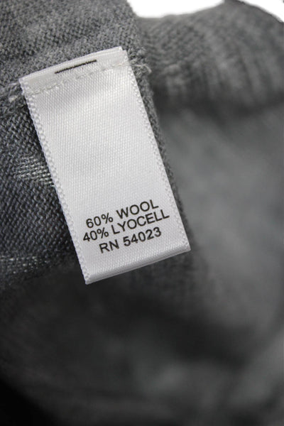 Banana Republic Women Basic Gray Wool Lyocell Sleeveless Tank Size M