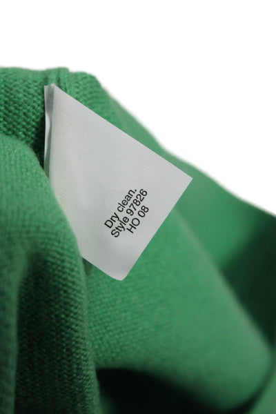 J Crew Unisex Cashmere Crew Neck Vest Green Size XS