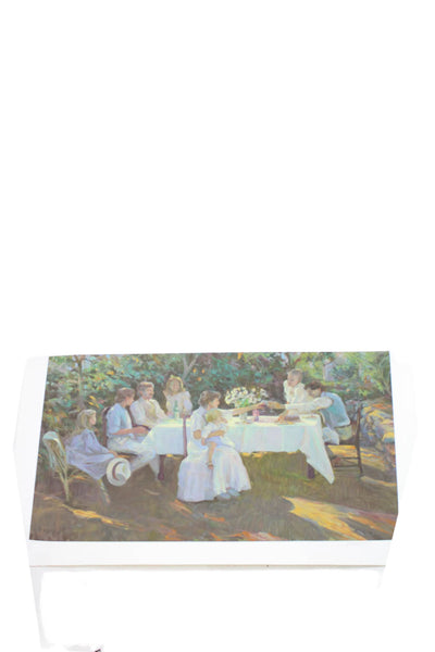 Don Hatfield White Multicolored Family Reunion Poster 45"x29"