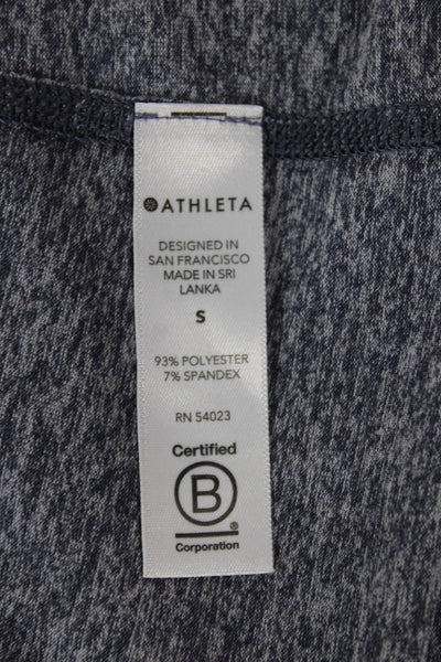 Athleta Womens Basic Sleeveless Crew Neck Tank Gray Size S