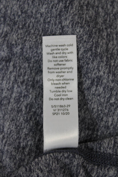 Athleta Womens Basic Sleeveless Crew Neck Tank Gray Size S