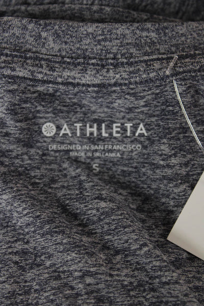 Athleta Womens Basic Sleeveless Crew Neck Tank Gray Size S