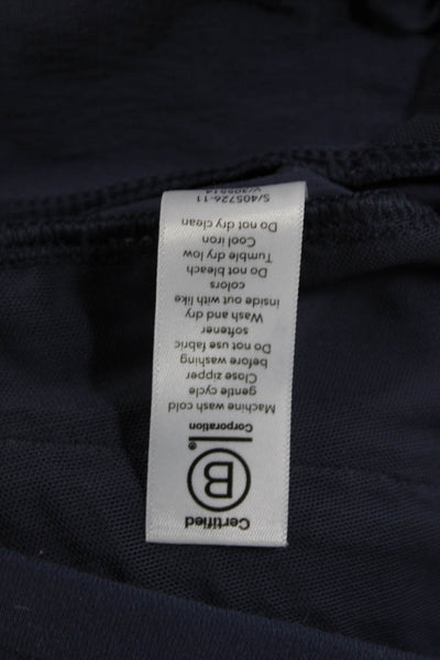 Athleta Womens Dark Blue Jogger Pants Drawstring Nylon Spandex 25in Size 4