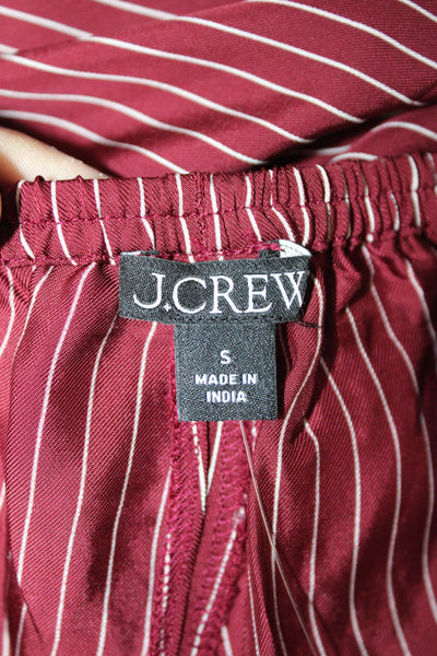Commando Womens Biker Jegging Pants Black Polyester Blend Striped Size M