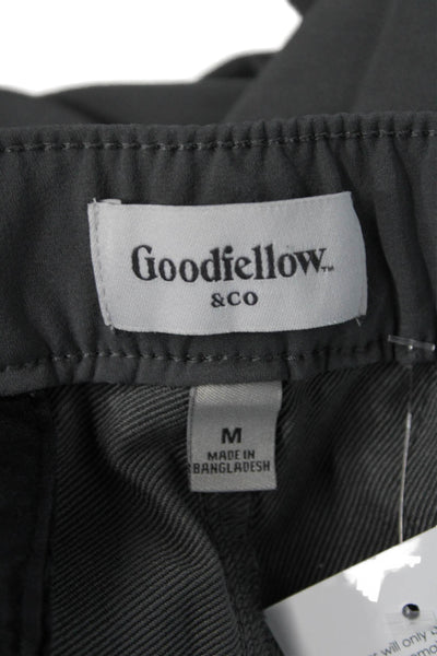 Goodfellow Mens Jogger Sweatpants Dark Gray Polyester Drawstring Size M