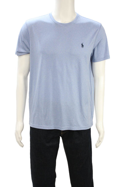 Polo Ralph Lauren Mens Light Blue Crew Neck T-Shirt Size M