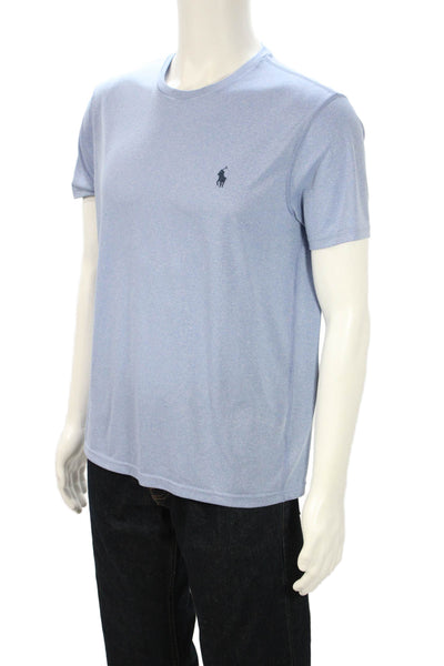 Polo Ralph Lauren Mens Light Blue Crew Neck T-Shirt Size M