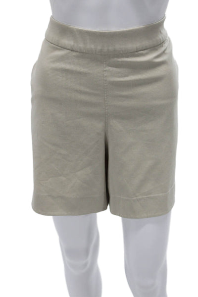 Lululemon Unisex Beige Recycled Polyester Shorts Size 8
