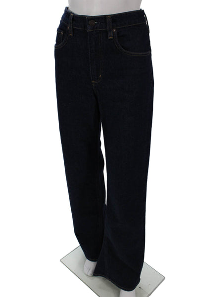Agolde Unisex Bootcut Wide Leg Dark Blue Denim Jeans Size 29