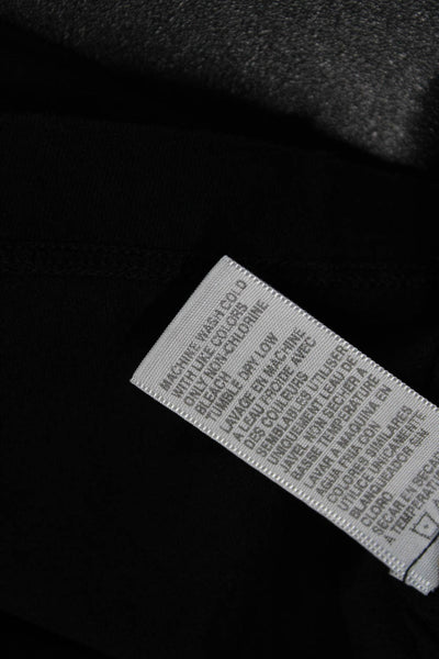 Standard James Perse Mens Black Cotton Crew Neck Short Sleeve T-Shirt Size 5