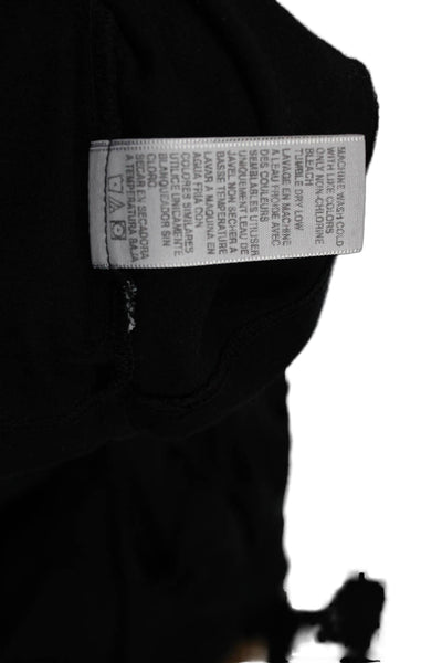 Standard James Perse Mens Cotton Crew Neck T Shirt Black Big Tall Size 5