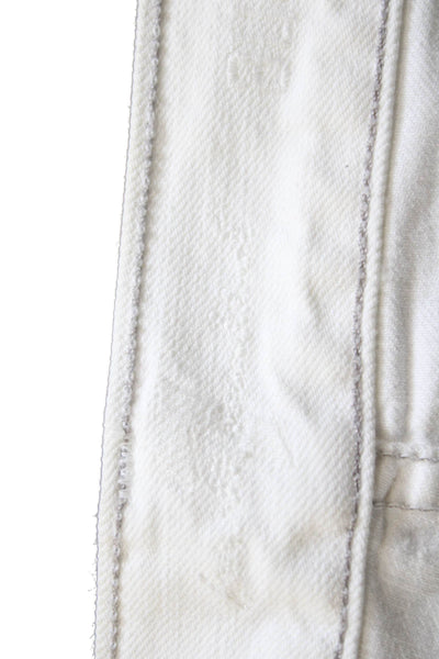 7 For All Mankind Mens White Straight Jeans Size 40