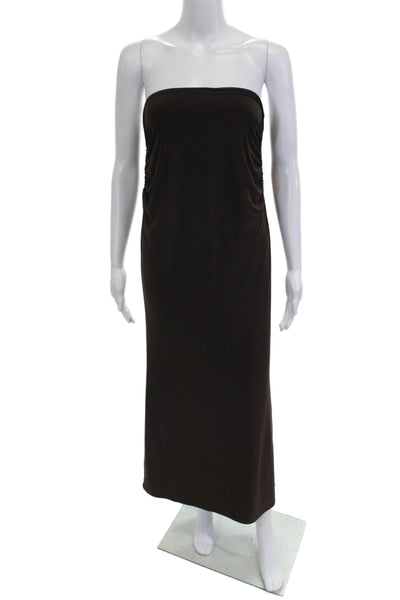 Lovers + Friends Womens Black Maxi Bodycon Cotton Dress Size M