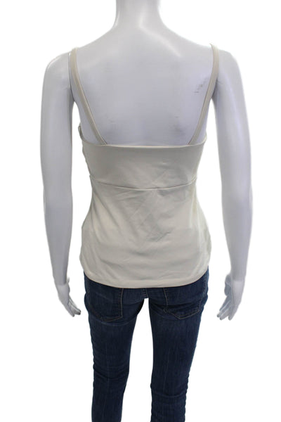 Susana Monaco Womens Beige Camisole Sleeveless Size L