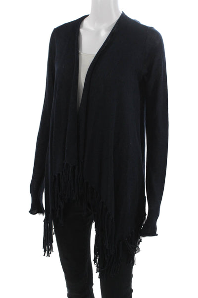 Calypso Unisex Dark Blue Bohemian Cardigan Long Sleeve Size S