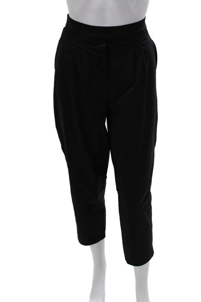 Lululemon Womens Ankle Cropped Black Pants Size 8