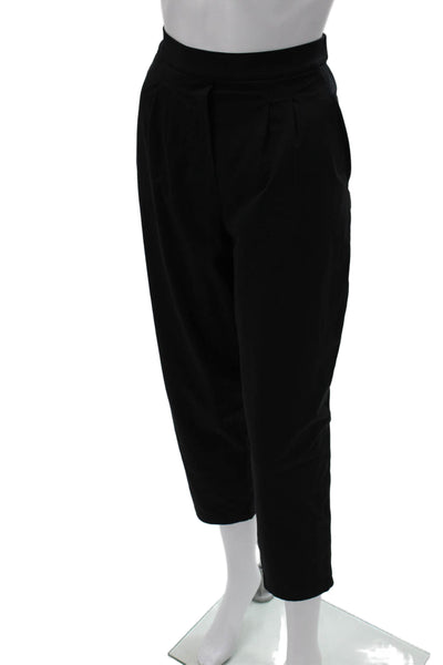 Lululemon Womens Ankle Cropped Black Pants Size 8