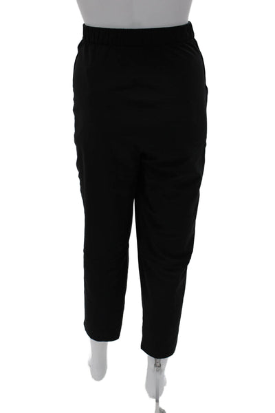 Lululemon Womens Ankle Cropped Black Pants Size 8