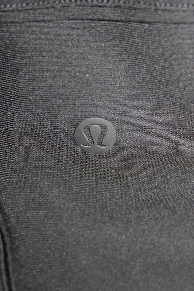 Lululemon Womens Ankle Cropped Black Pants Size 8