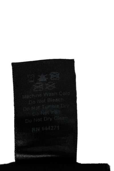 Ultracor Women Ankle Jeggings Black Star Print Size S