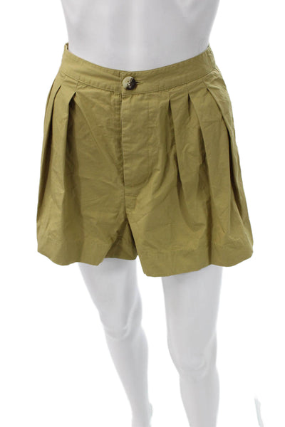 Doen Unisex Chino Shorts Tan 100% Cotton Size 0