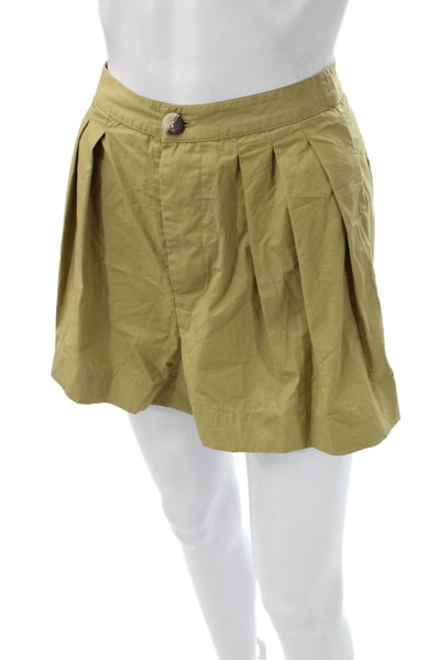 Doen Unisex Chino Shorts Tan 100% Cotton Size 0