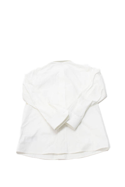 Dolce & Gabbana Boys Cotton Collared Button Up Shirt White Size 6