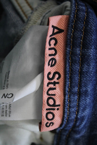 ACNE Studios Unisex Skinny Jeans Blue Designer Size 30