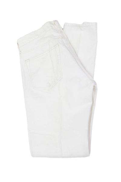J Crew Mens White Straight Jeans Size 31