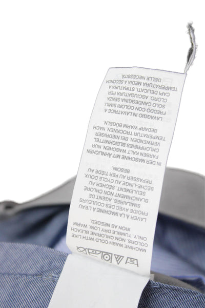J Crew Mens Chino Pants Gray Button Size 31